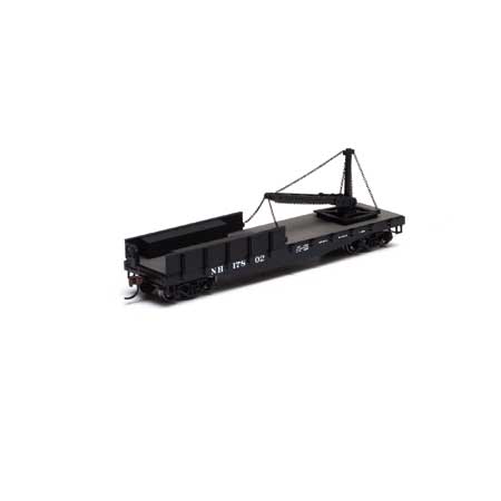 Athearn 28032 HO New Heaven 40' Derrick Flat Car RTR #17802