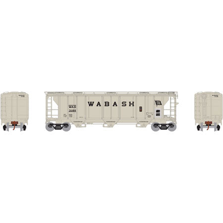 Athearn 28325 N Wabash PS-2 2893 3-Bay Covered Hopper Car #31189
