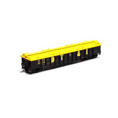 Roundhouse 82039 HO Detroit, Toledo & Ironton 50' Covered Gondola #9608
