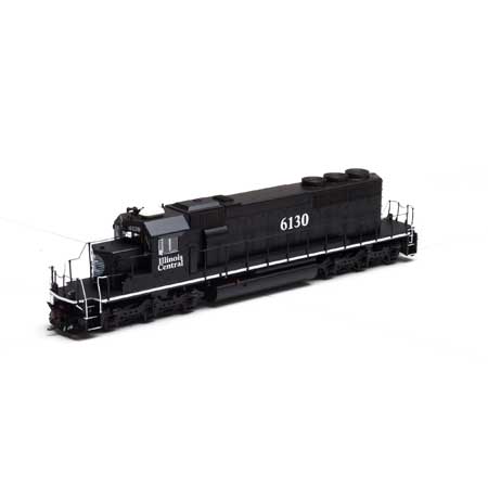 Athearn 16707 HO Illinois Central SD40-2 Diesel Loco w/DCC & Sound RTR #6130