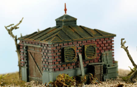 Model Tech Studios D1100P N Structure Brick Brick Style #2