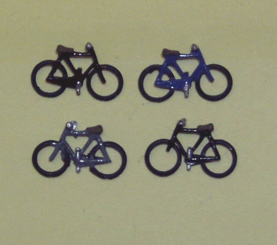 P & D Marsh X52 N Painted Bicycles (Pack of 4)