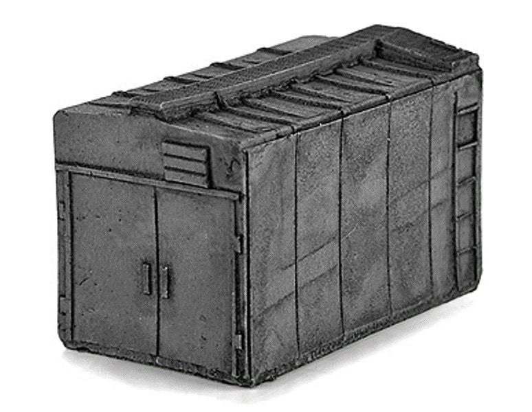Micro-Trains 49943987 N Undecorated MOW Storage Shed Load