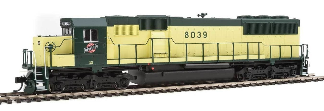 Walthers 910-9752 HO CNW EMD SD60 Spartan Cab Standard DC Diesel Loco #8008