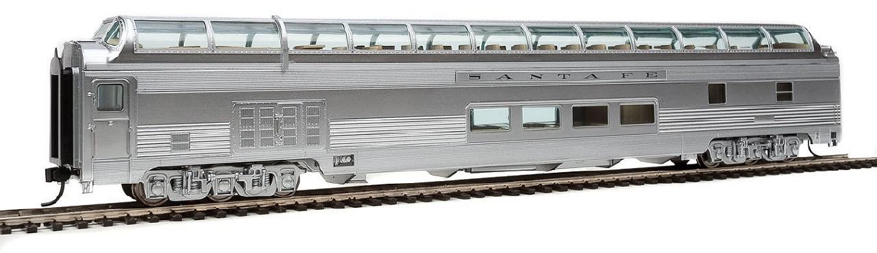Walthers 920-9462 HO Atchison Topeka Santa Fe 85' Budd Big Dome Bar Lounge Car