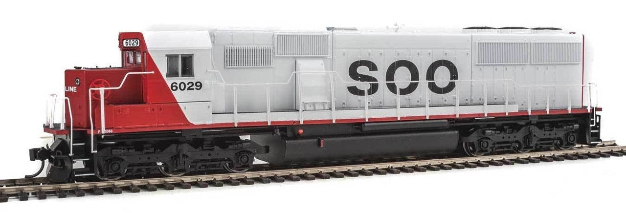 Walthers 910-9759 HO Soo Line EMD SD60 Spartan Cab Standard DC Diesel Loco #6029