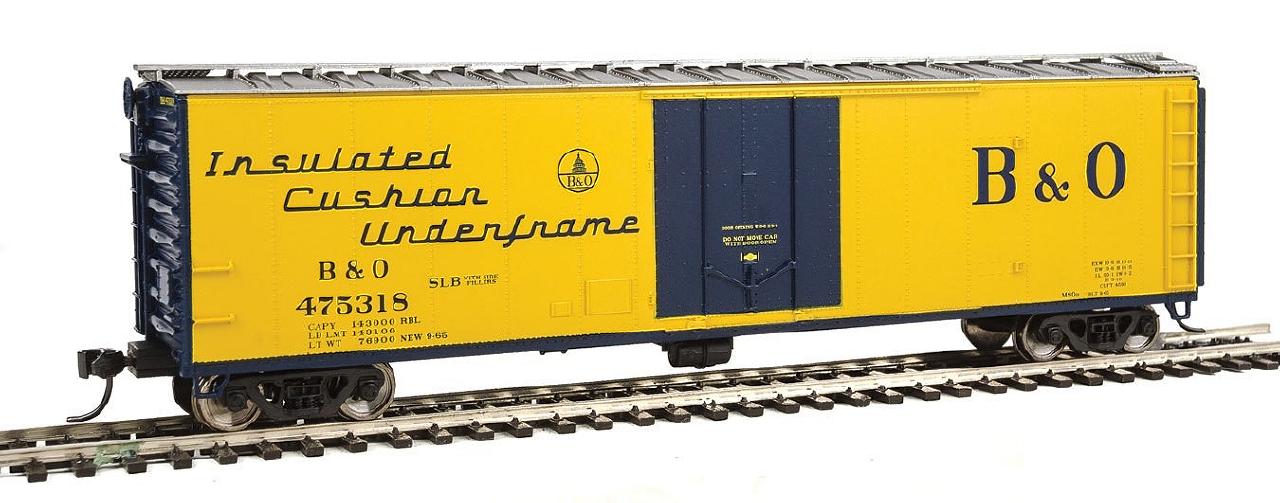 Walthers 910-2803 HO Baltimore & Ohio 50' PC&F Insulated Boxcar RTR #475318