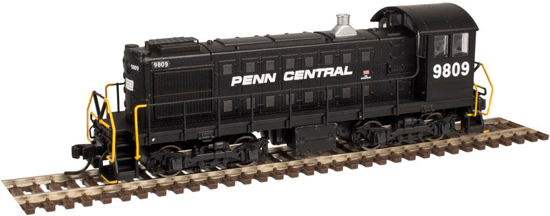Atlas 40002927 N Penn Central S-2 Locomotive Gold (Black/White) #9809
