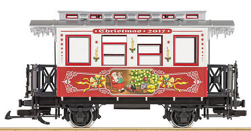 LGB 36017 G 2017 Christmas Car with Sound