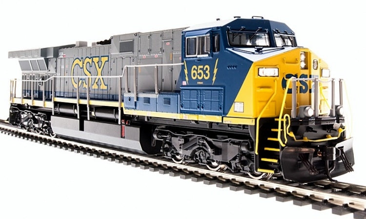 Broadway Limited 4784 HO CSX GE AC6000 Blue/Gray/Yellow Diesel Locomotive #633