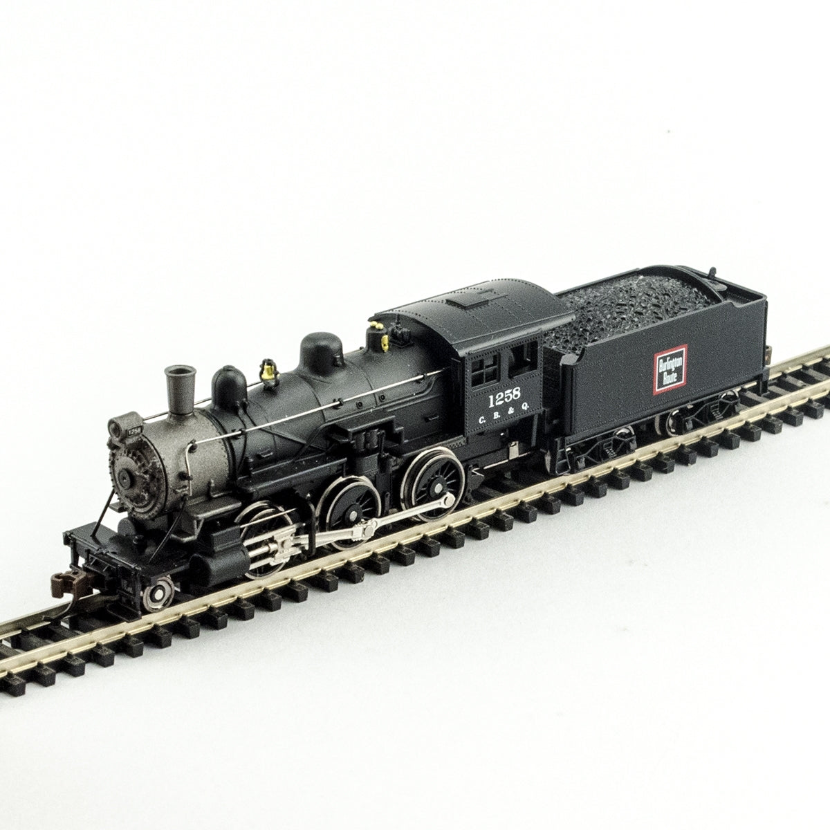 Model Power 876031 N Chicago, Burlington & Quincy 2-6-0 Mogul with DCC & Sound