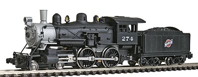 Model Power 87625 N Chicago & North Western Steam 4-4-0 American