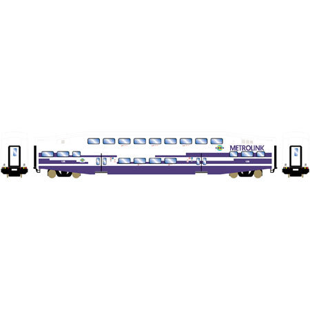 Athearn 26012 N Metrolink RTR Bombardier Coach #126
