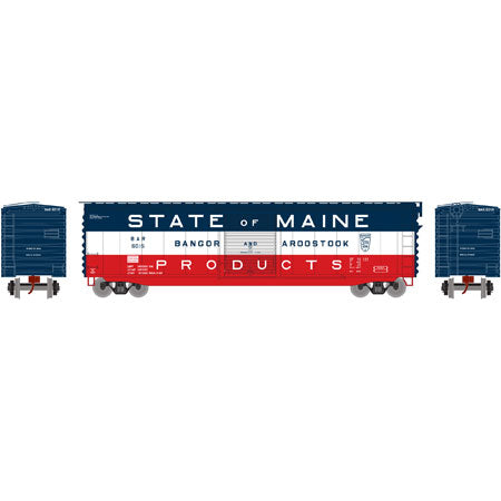 Athearn 6980 N Bangor & Aroostook 50' PS-1 Single Door Box #6015