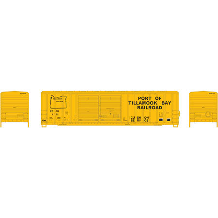 Athearn 73344 HO Port of Tillamook Bay RTR 50' FMC Offset Double Door Box #102