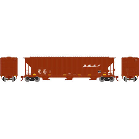 Athearn 81989 HO Burlington Northern Santa Fe FMC 4700 Covered Hopper #434956