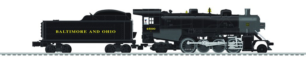 Lionel 6-83608 O Baltimore & Ohio Lionchief Plus Mikado Steam Locomotive #4500