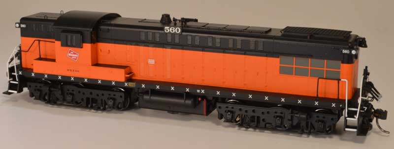 Bowser 24363 HO Milwaukee Road Baldwin AS-616 Executive Line #560