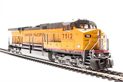 Broadway Limited 3432 N Union Pacific GE AC6000 Yellow & Gray Scheme #7512