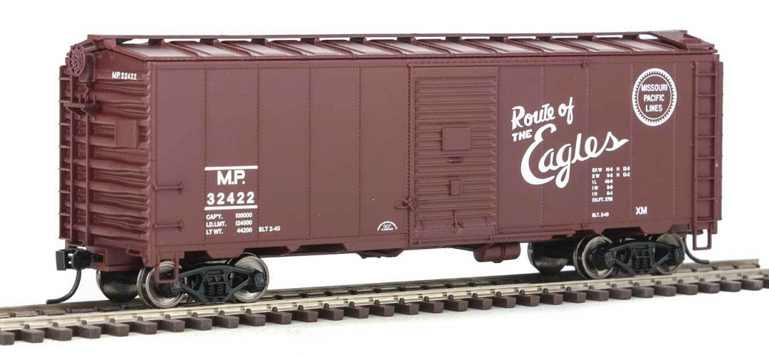Walthers 910-1304 HO Missouri Pacific 40' AAR 1944 Boxcar - Ready to Run #32655