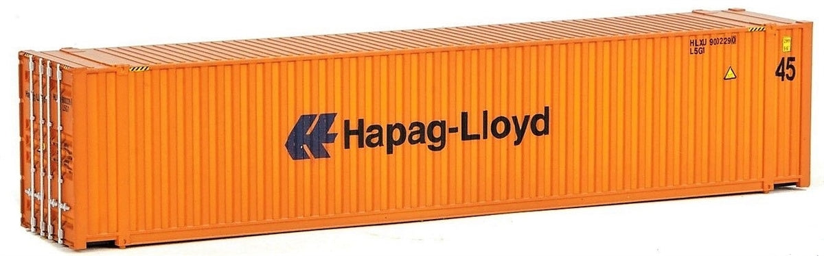Walthers 949-8555 HO Hapag-Lloyd 45' CIMC Container - Assembled