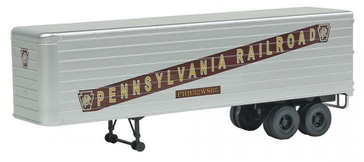 Walthers 949-2405 HO  Pennsylvania Railroad 35' Fluted-Side Trailer (Set of 2)