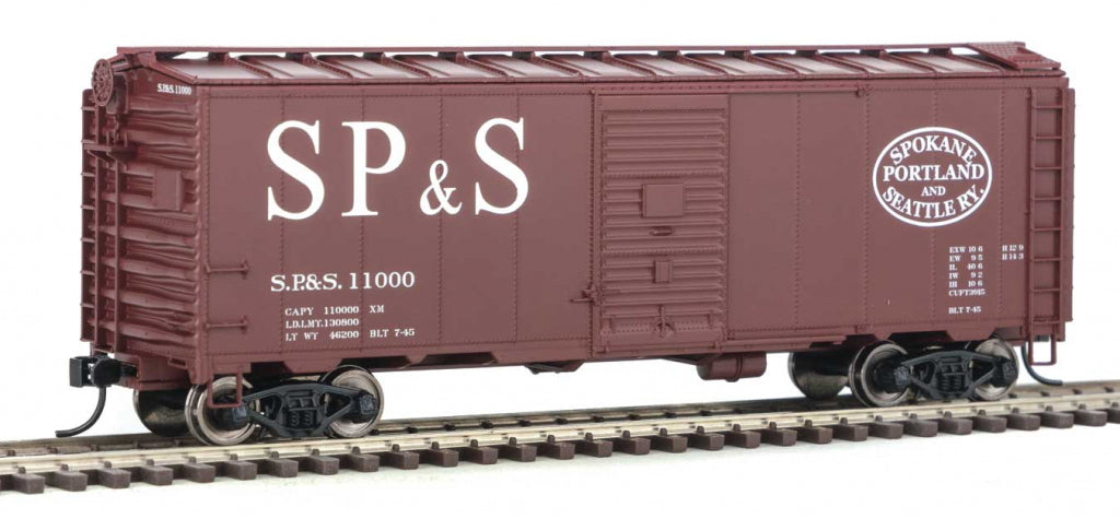Walthers 910-1311 HO Spokane, Portland & Seattle 40' AAR 1944 Boxcar #11000