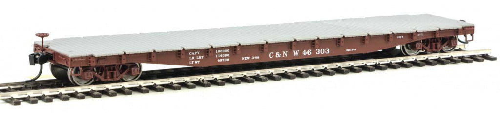 Walthers 920-104117 HO Chicago & North Western 53' AAR Flatcar #46303