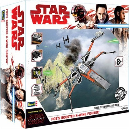 Revell 85-1671 1:78 Star Wars™ Poe's Boosted X-wing Fighter™ Plastic Model Kit
