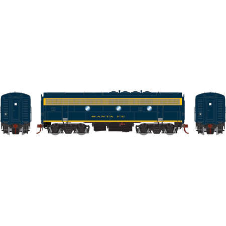 Athearn G22592 HO Santa Fe/Freight F3B Diesel Locomotive #201a