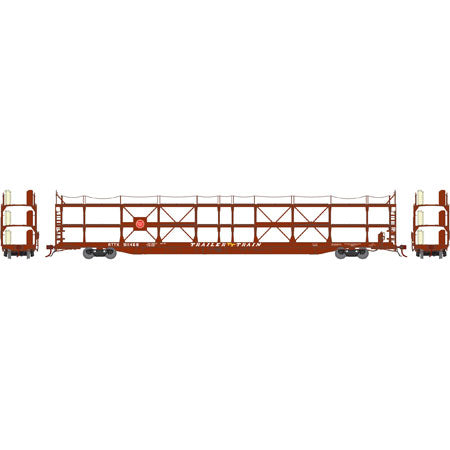 Athearn G69961 HO Missouri Pacific/T&P F89-F Tri-Level Auto Rack #911468