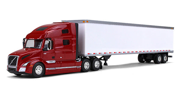 First Gear 80-0326 1:87 Volvo VNL 760 with Sleeper in Cherry Bomb Red Metallic