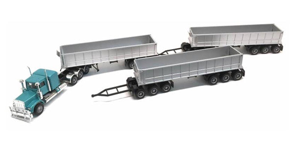 Promotex 006418 1:87 Kenworth W-900 with Australian Dump Road Train
