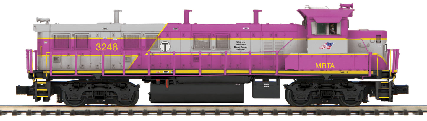 MTH 20-20714-1 MBTA 3GS21B Genset Diesel Engine w/Proto-Sound 3.0 #3248