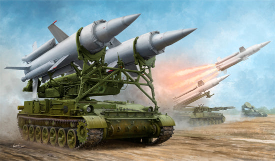 Trumpeter 09523 1:35 Soviet 2K11A TEL with 9M8M Missile "Krug-a" Kit