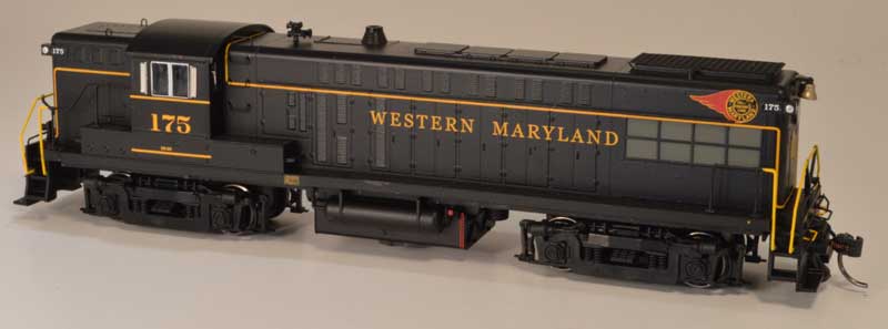 Bowser 24381 HO Western Maryland Baldwin AS-16 Diesel Loco Standard DC #175