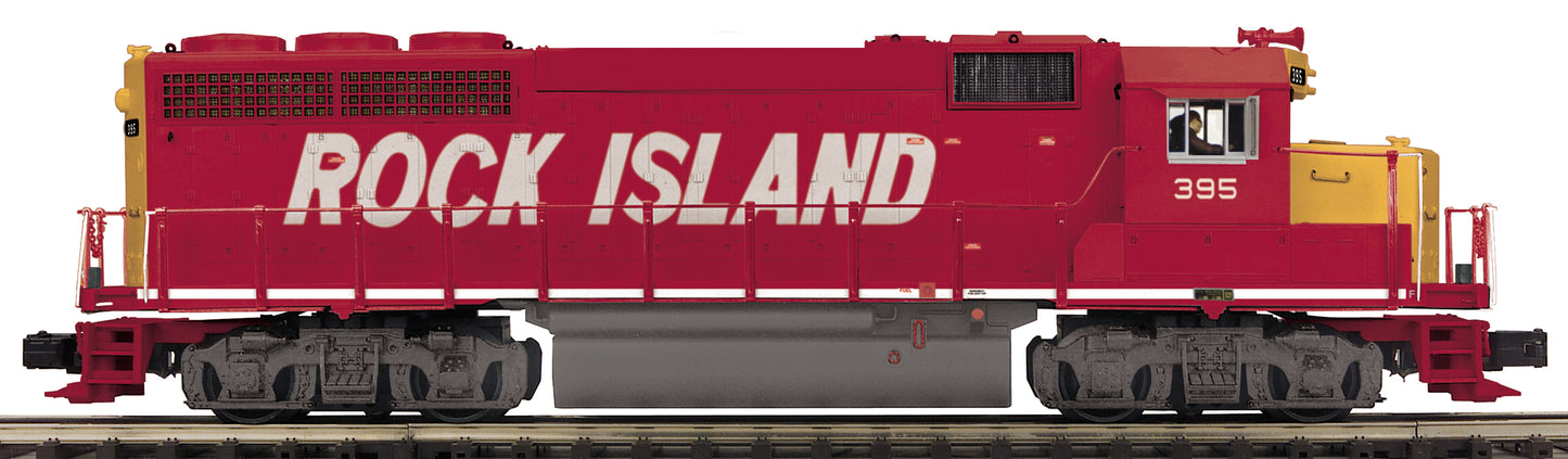 MTH 20-20831-1 Rock Island GP-40 Diesel Engine w/PS3.0 #395 (Hi-Rail)