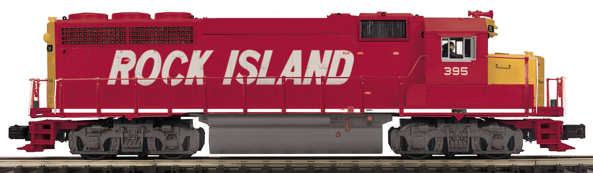 MTH 20-20831-1 Rock Island GP-40 Diesel Engine w/PS3.0 #395 (Hi-Rail)