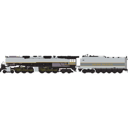 Athearn 22928 N Union Pacific 4-6-6-4 Challenger Loco & Tender w/DCC/SND #3984