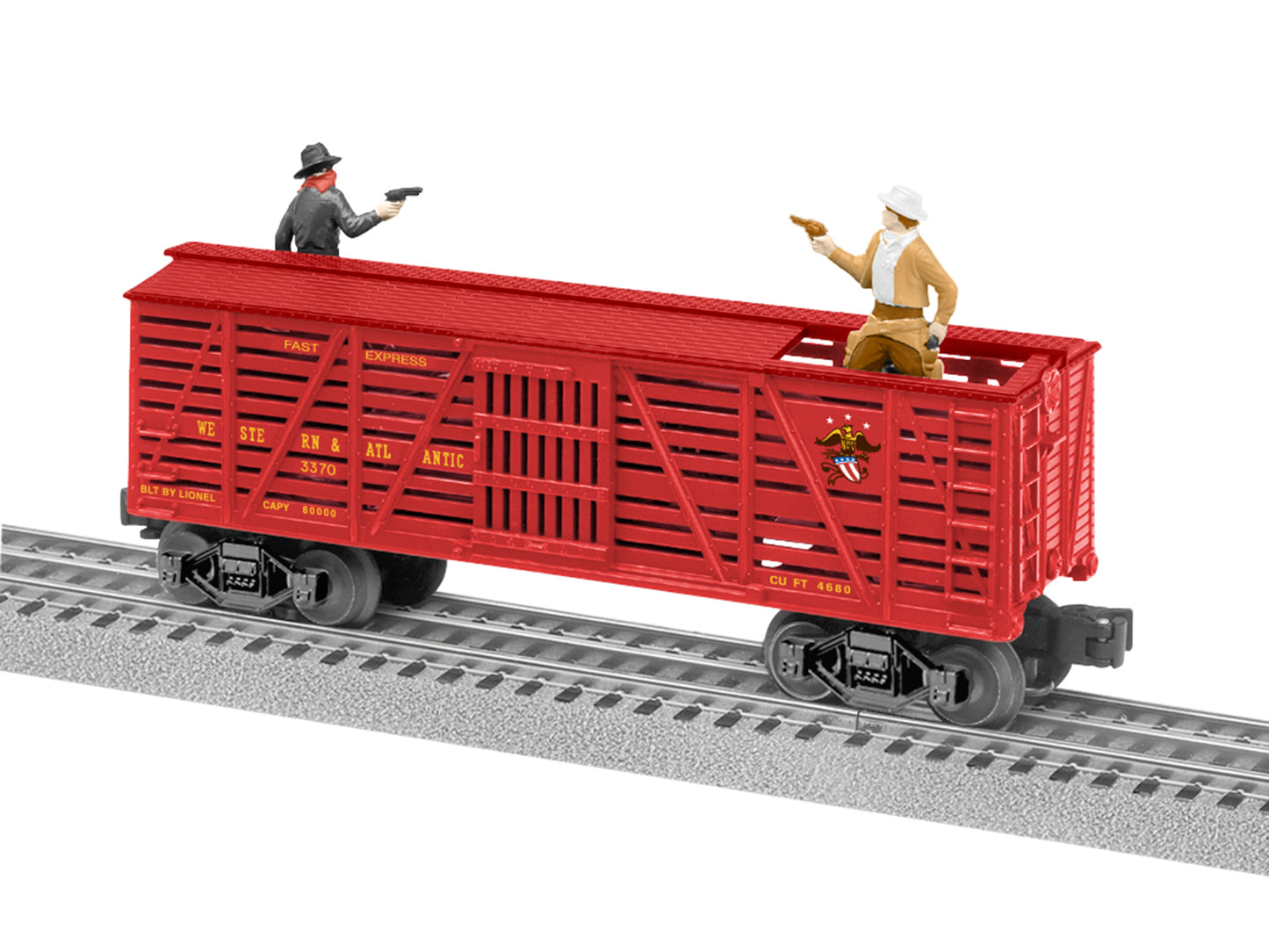 Lionel 6-82447 Weatern & Atlantic Sheriff and Outlaw Car