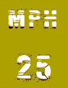 S&S Hobby SN3 N 25 MPH Brass Street Marking Stencil