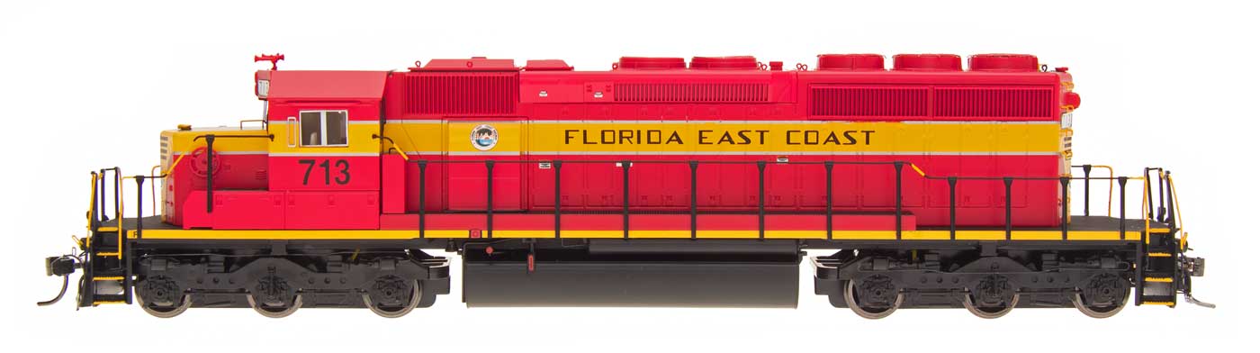 InterMountain 69349S N Florida East Coast SD40-2 Locomotives with DCC & Sound