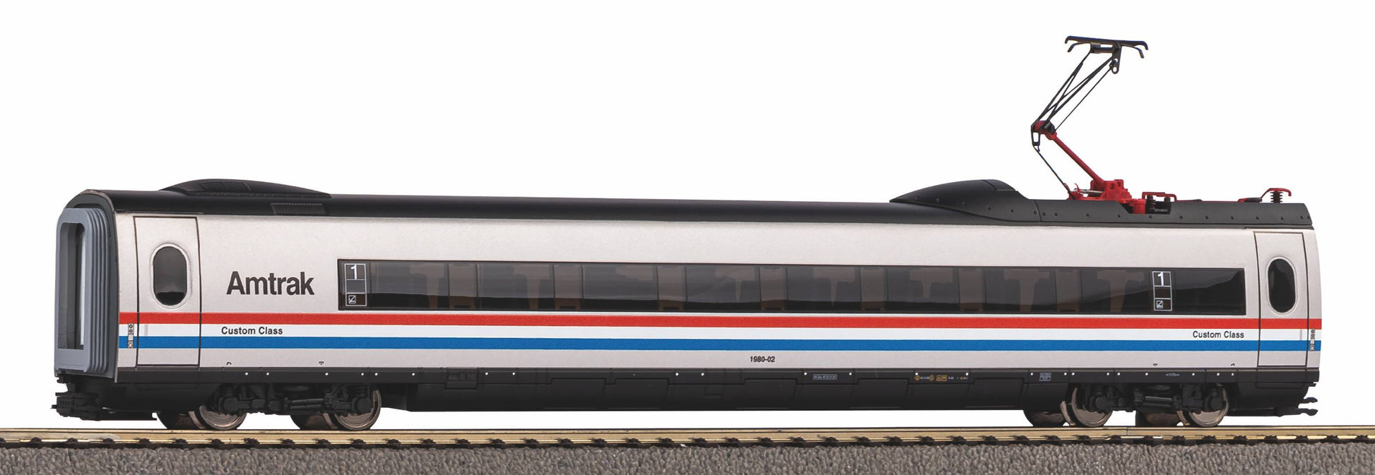 Piko 57698 HO Amtrak ICE 3 1st Class Coach Car with Pantograph