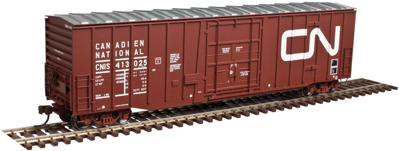 Atlas 20004053 HO Canadian National 1980 50' NSC Plug Door Box Car #413000