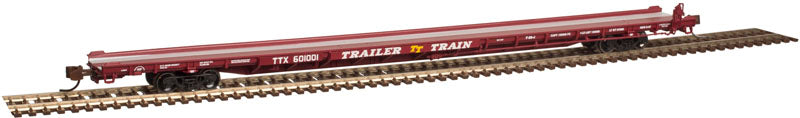 Atlas 50003127 N TTX 89' F89J Flat Car (Mid/End Hitches) #601001