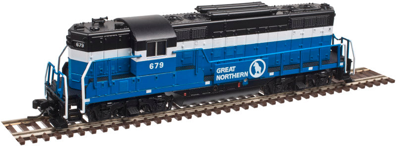 Atlas 40002972 N Great Northern GP-9 TT Diesel Locomotive with DCC #680