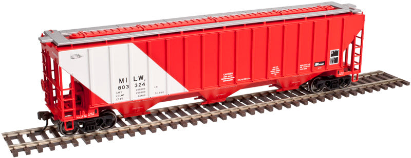 Atlas 20003936 HO Milwaukee Road Trainman® Thrall 4750 Covered Hopper #803348