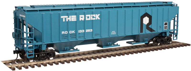 Atlas 2001627 O Rock Island (The Rock) Trainman® PS-4750 Covered Hopper (3-Rail)
