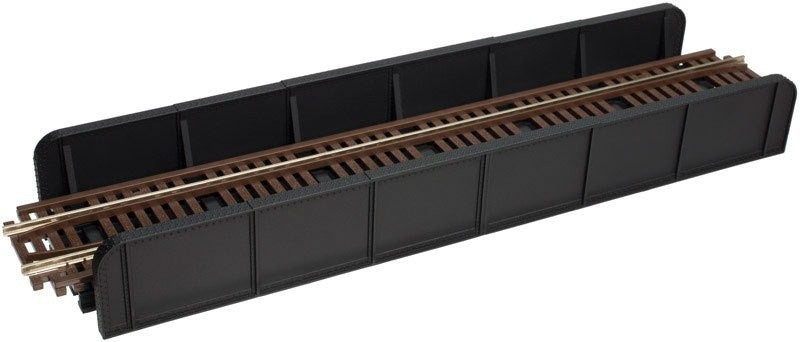 Atlas 0880 HO Through Plate-Girder Bridge with Code 100 Track Kit (Black Single)
