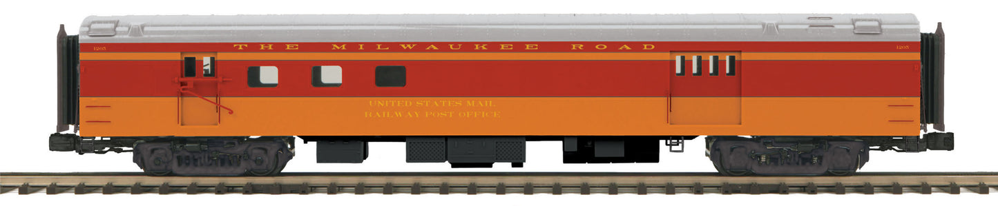MTH 20-68284 O Milwaukee Road (Hiawatha) 70' Streamlined RPO Passenger Car